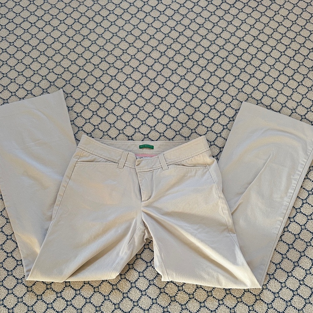Lilly Pulitzer Women's Palm Beach fit size 6 pants - Picture 2 of 4